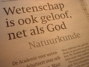 wetenschapisookgeloof