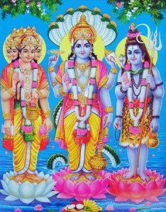Brahma, Vishnu,Shiva