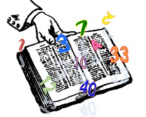bible and numbers