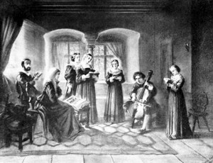 huisgodsdienst ten tijde van de reformatie