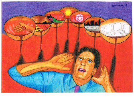 hoofdstuk 16 van de openbaring ; de 7 offerschalen worden uitgegeoten