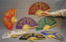 kleurvolle japa waaiers