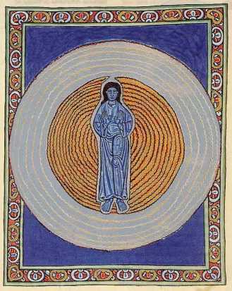 Scivias miniatuur, boek ll